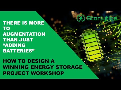 More to augmentation than just &quot;Adding Batteries&quot; | Storlytics Energy Storage