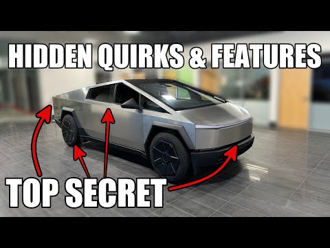 CYBERTRUCK HIDDEN QUIRKS &amp; FEATURES!