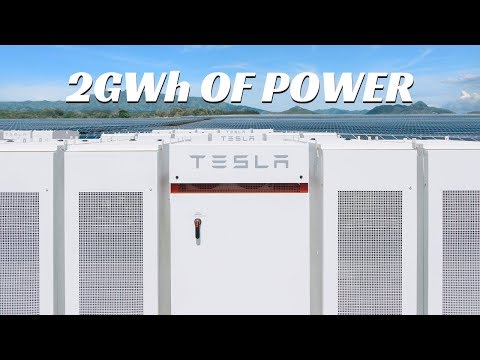 Tesla helps REPLACE 3 GAS Power Plants with 2GWh of Energy Storage