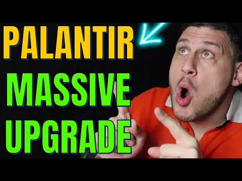 PALANTIR MASSIVE UPGRADE! THIS IS A GAME CHANGER FOR PLTR STOCK!