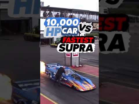 10,000HP CAR VS FASTEST SUPRA 💥🚀