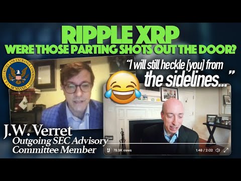 Ripple XRP: Outgoing SEC Committee Member Criticizes Gary&#039;s Handling Of Crypto - How Did He Respond?