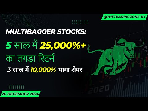 Multibagger Stocks: 5 साल में 25,000%+ का तगड़ा रिटर्न 3 साल में 10,000% भागा शेयर