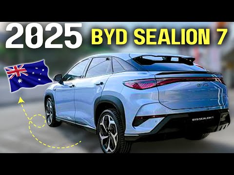 2025 BYD Sealion 7 Set to Launch in Australia Next Year