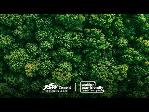 JSWcement shows us how green concrete is paving the way to the future