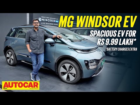 MG Windsor EV - Priced to disrupt | First Look | Autocar India