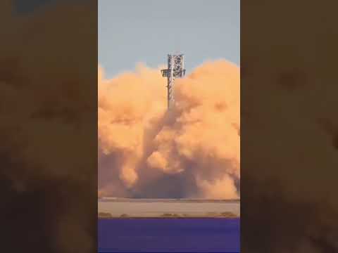 BOOM! 13 Raptor engines roar with SpaceX Super Heavy booster static fire test