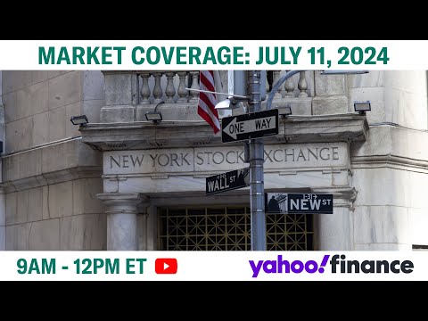 Stock market today: Tesla shares turn negative as investors rotate out of tech | July 11, 2024