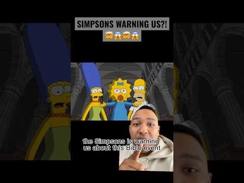 SIMPSONS WARNING US?! 🤯😱🤯😱 #christianity #jesus #faith #rapture #christian #shorts