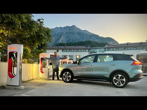 Tesla Superchargers Are Open! We Charge A Non-Tesla On A Supercharger For The First Time