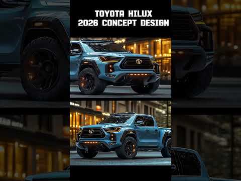 the Future design of the Next Gen #toyota #hilux 2026 #pickuptruck