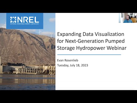 Expanding Data Visualization for Next-Generation Pumped Storage Hydropower Webinar