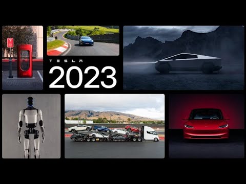 What was Tesla cooking in 2023?