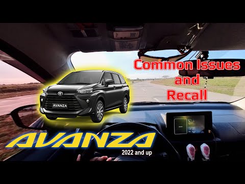 Avanza 2024 : Common Issues and Recall. (Tagalog)