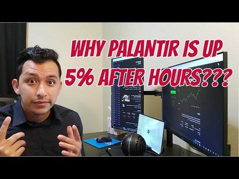 WHY PALANTIR IS UP 5% AFTER HOURS TODAY 🔥🔥🔥