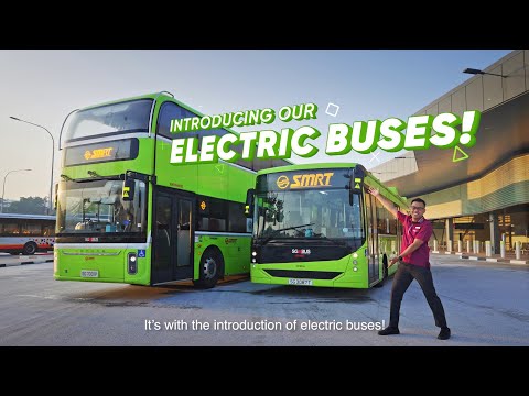 Greener Rides on Our Electric Buses! ⚡️🚌