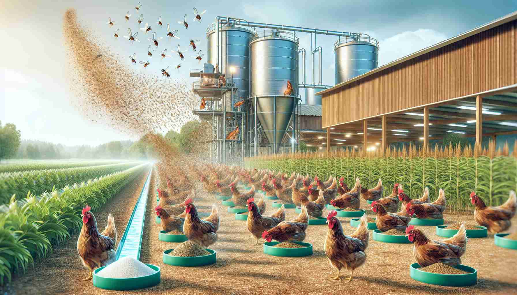 New Sustainable Solution: Insect Protein Revolutionizing Poultry Industry