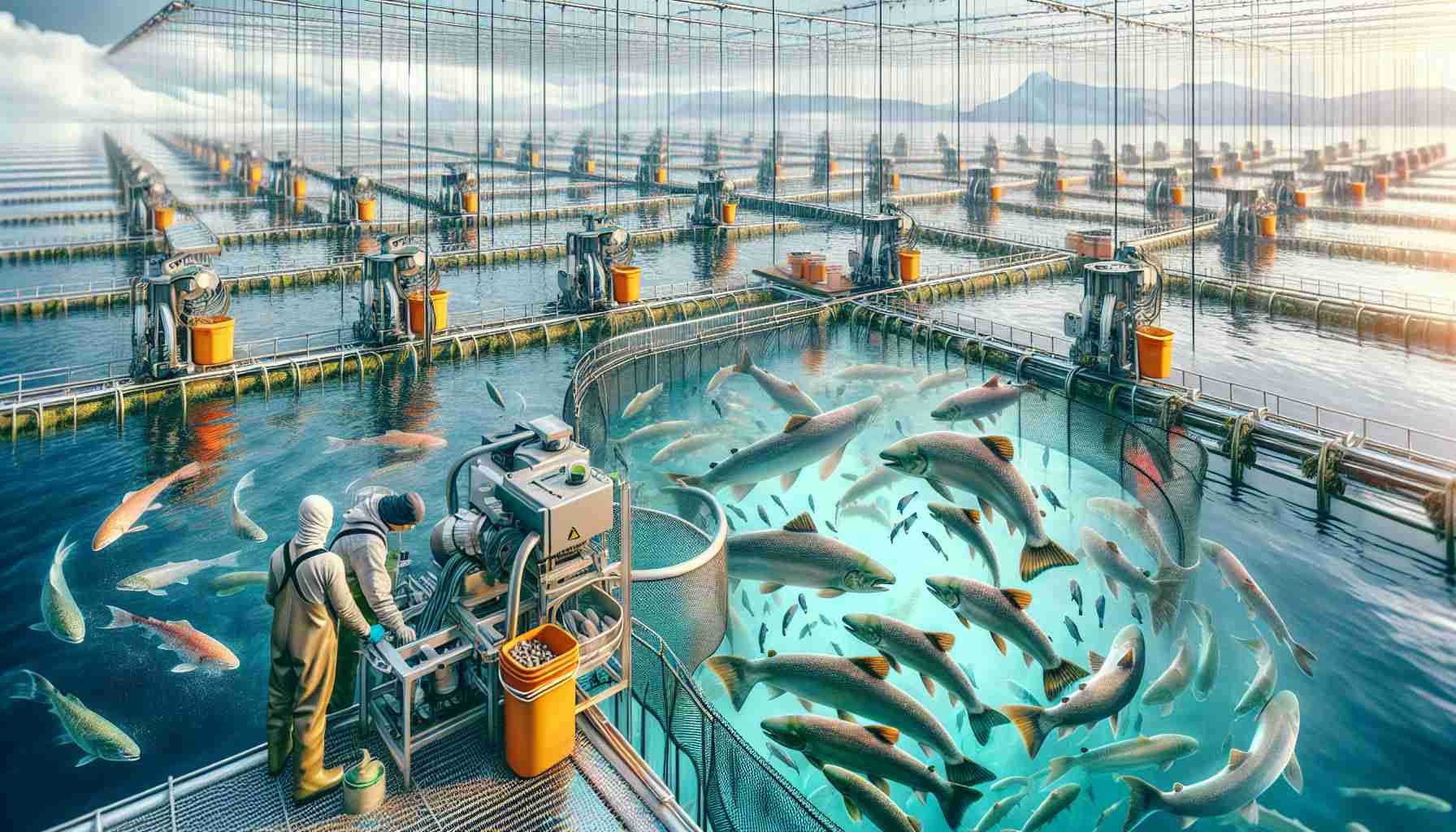 Revolutionizing Aquaculture: A Sustainable Approach to Salmon Farming