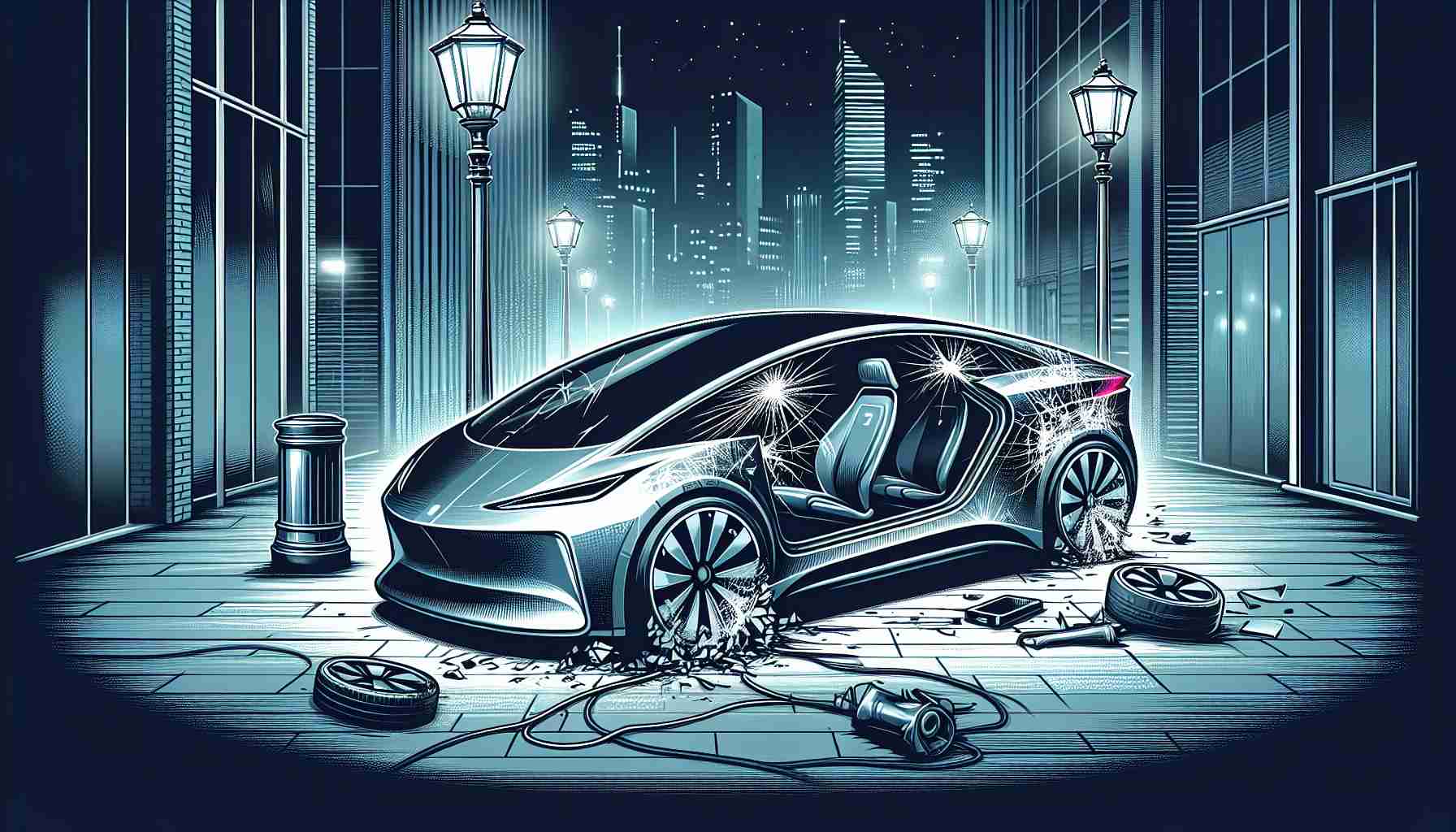 Tesla Vandalism: The High-Tech Target of the Future