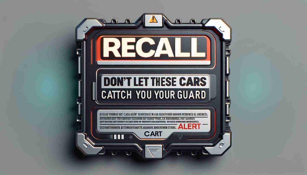 Urgent Recall Alert: Don’t Let These Car Issues Catch You Off Guard