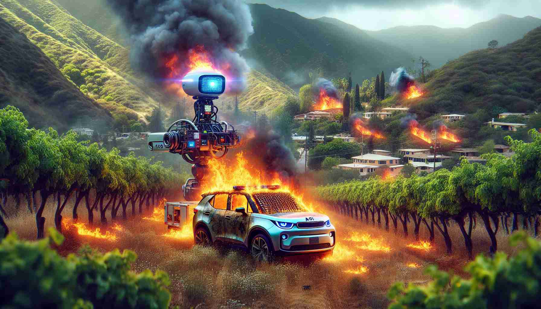 AI to the Rescue? How New Tech Fights Car Fires in Ojai