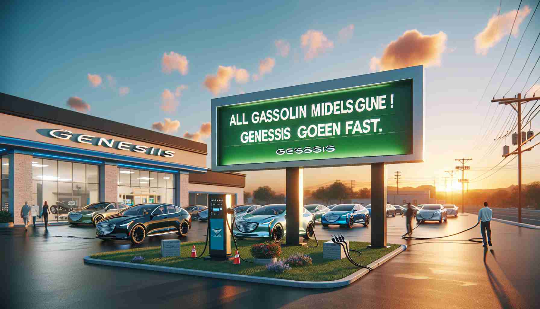 All Gasoline Models Gone! Genesis Goes Green Fast.