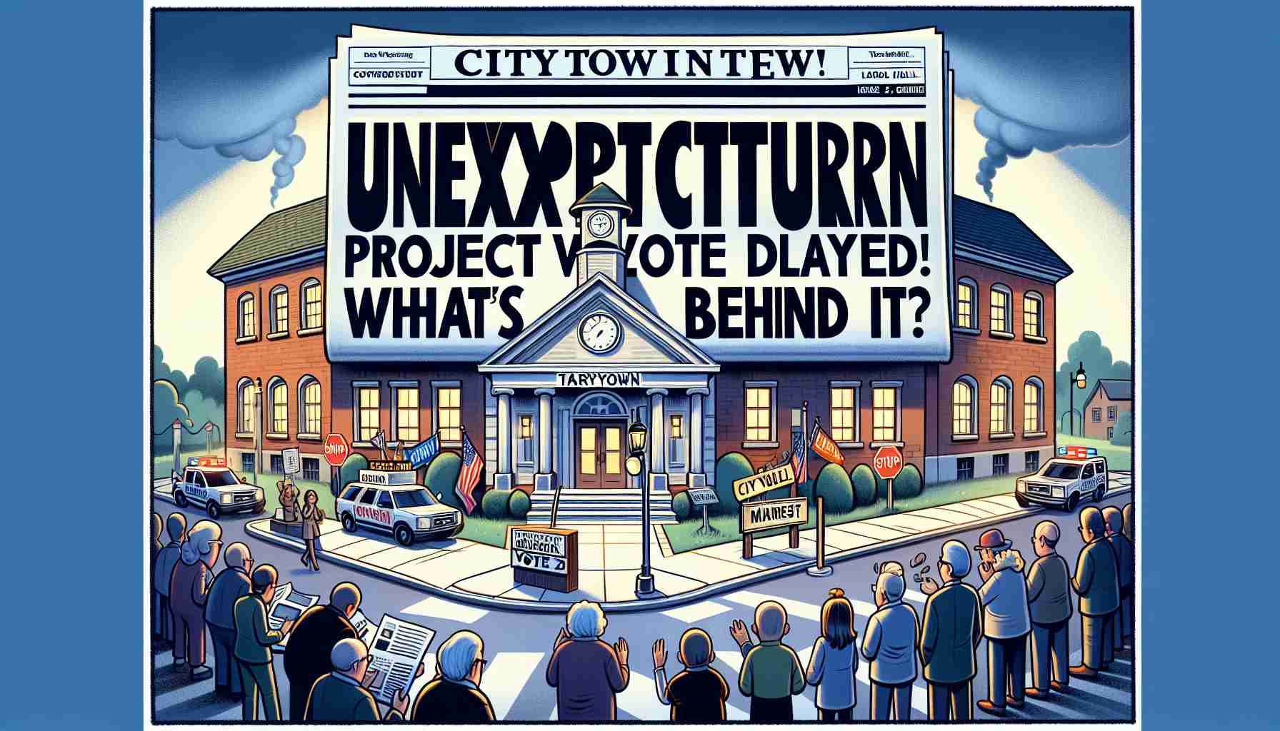 Unexpected Turn in Tarrytown: Project Vote Delayed! What’s Behind It?