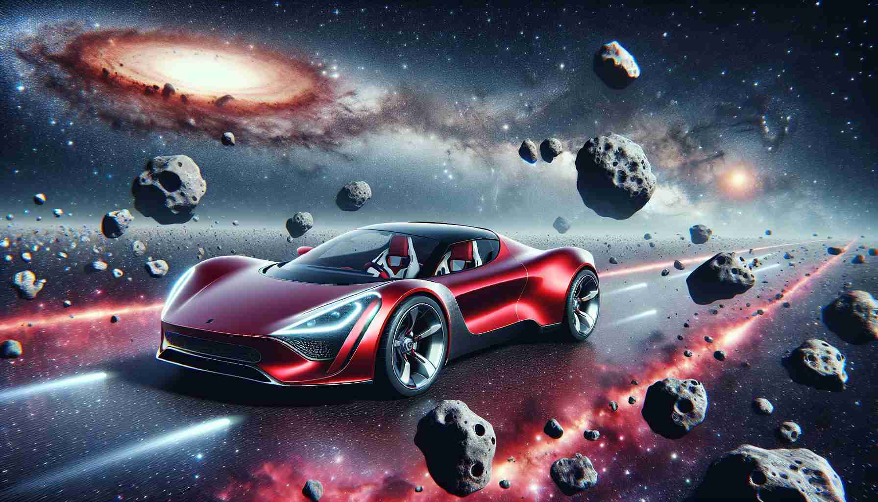 Tesla Roadster’s Cosmic Journey: Asteroid Encounters Ahead