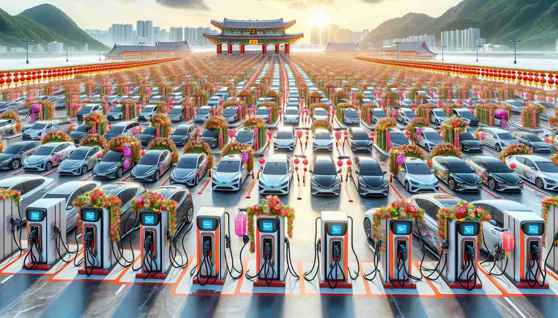 Record Electric Vehicle Charging Expected This Spring Festival