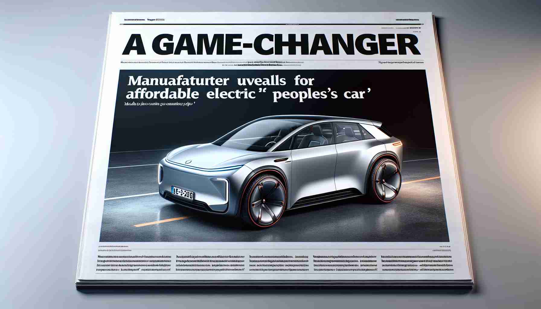 A Game-Changer? Volkswagen Unveils Plans for an Affordable Electric “People’s Car”