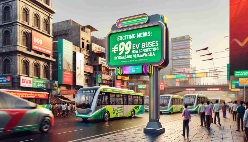 Exciting News: ₹99 EV Buses Now Connecting Hyderabad and Vijayawada