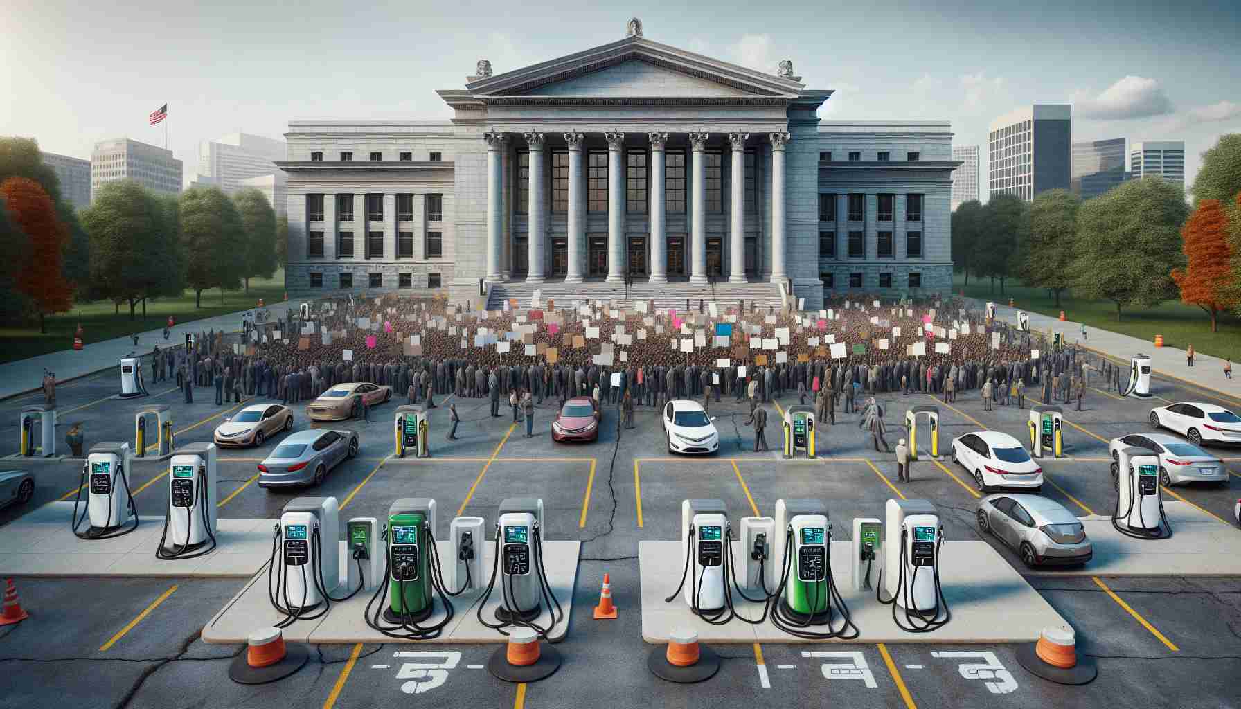 Government's Stunning Move: $5 Billion Electric Vehicle Charging Program Under Fire!