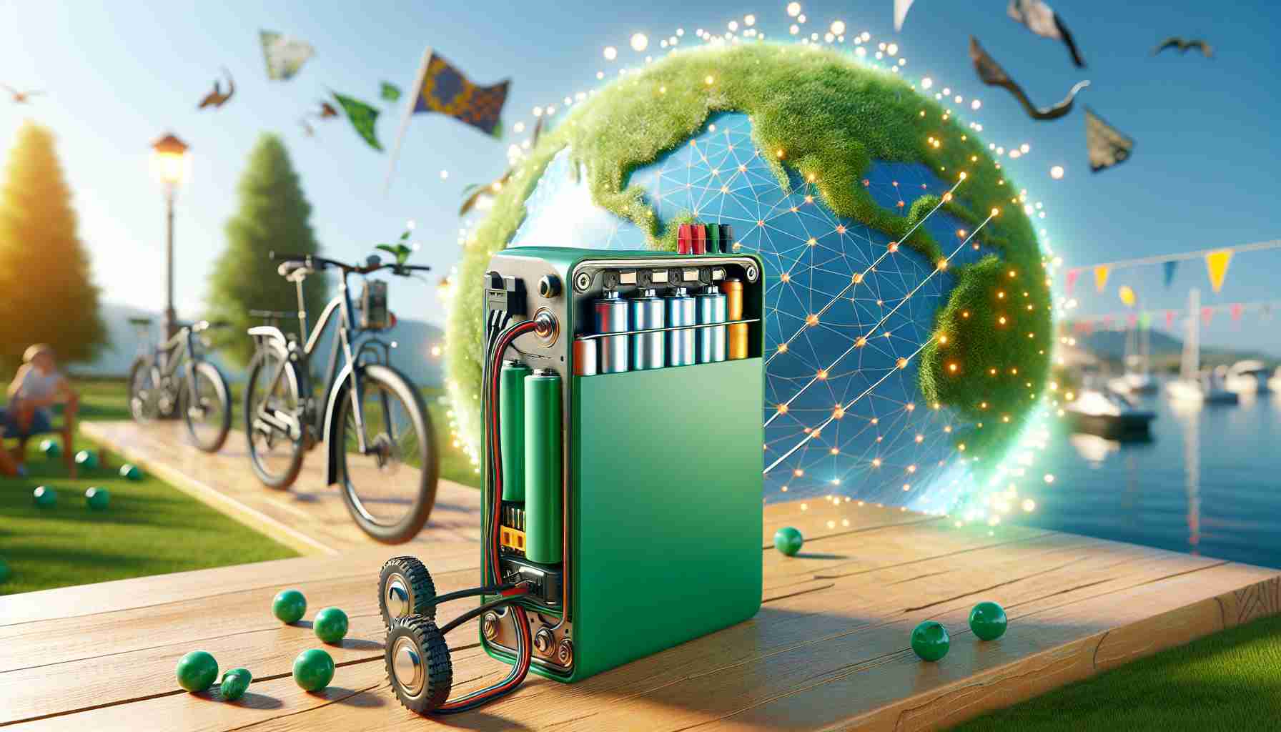 This Ingenious Battery Hack Turned Festival E-Waste Into Eco-Friendly E-Bike Power