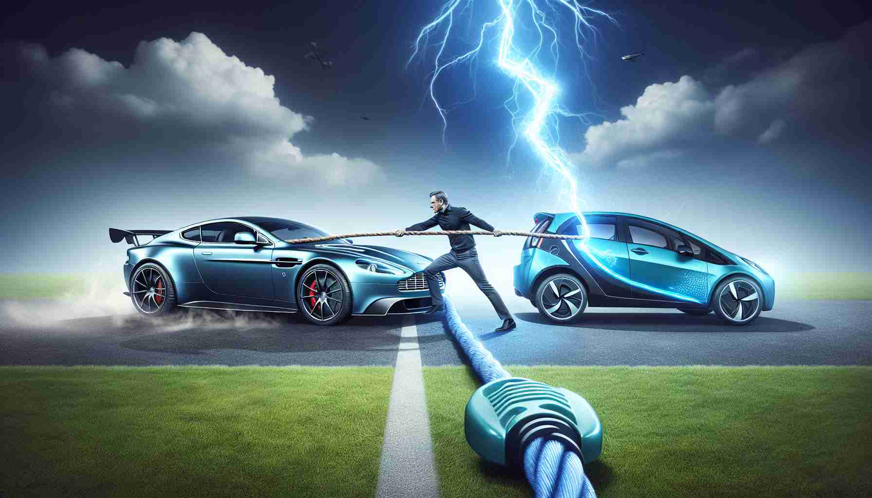 The Electrifying Dilemma: Aston Martin’s Luxurious Tug-of-War with EVs