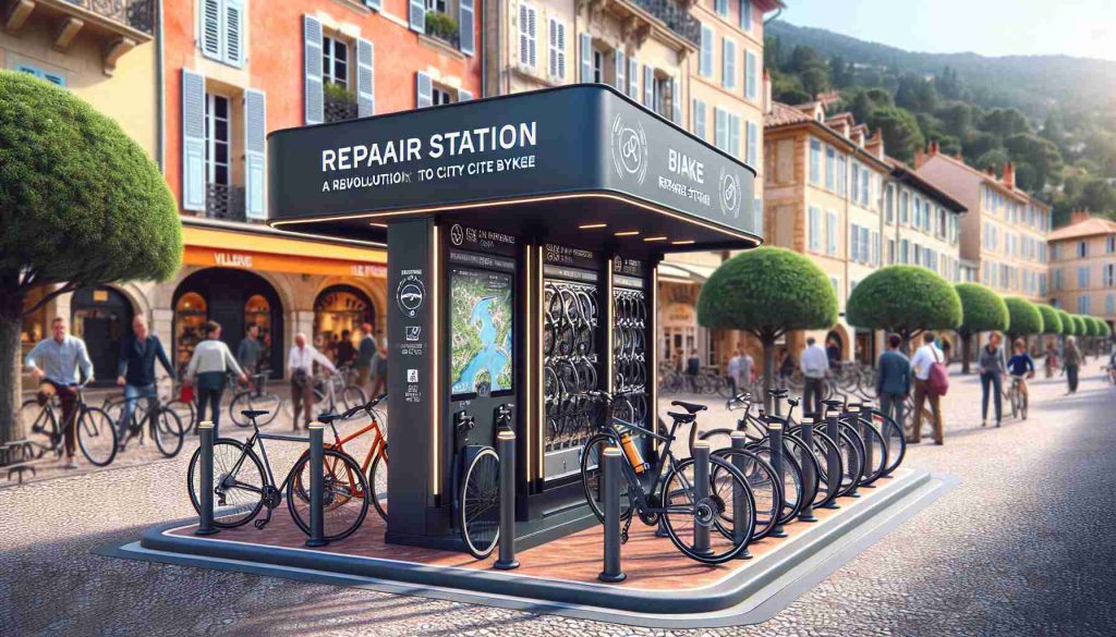 Discover the Game-Changing Bike Repair Stations Revolutionizing Villefranche