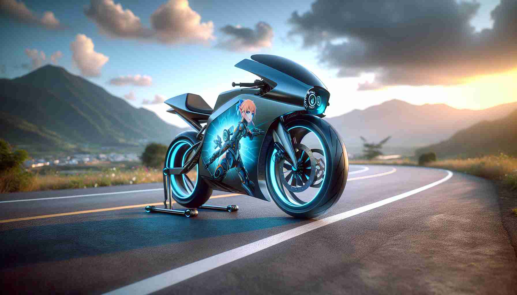 This Anime-Inspired Electric Motorcycle is a Bold Leap into the Future