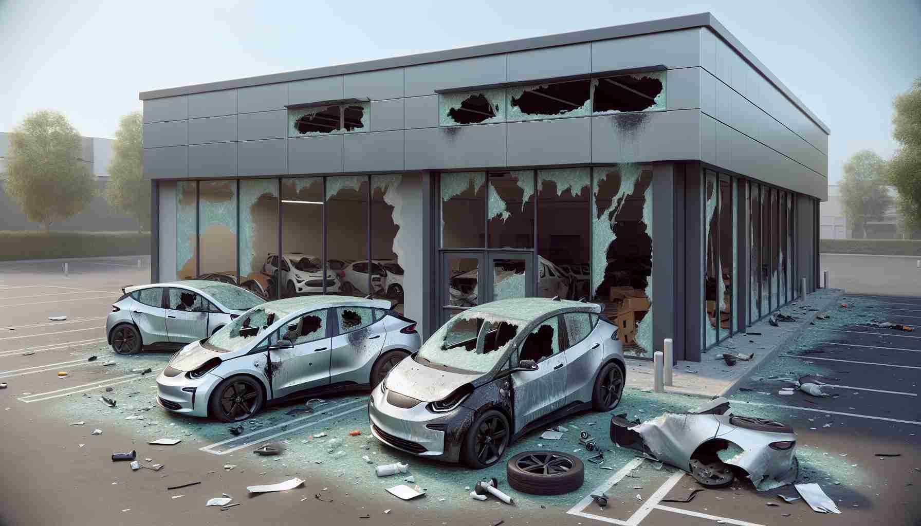 Shocking Vandalism Strikes Tesla Dealership—For the Third Time in Just Two Weeks