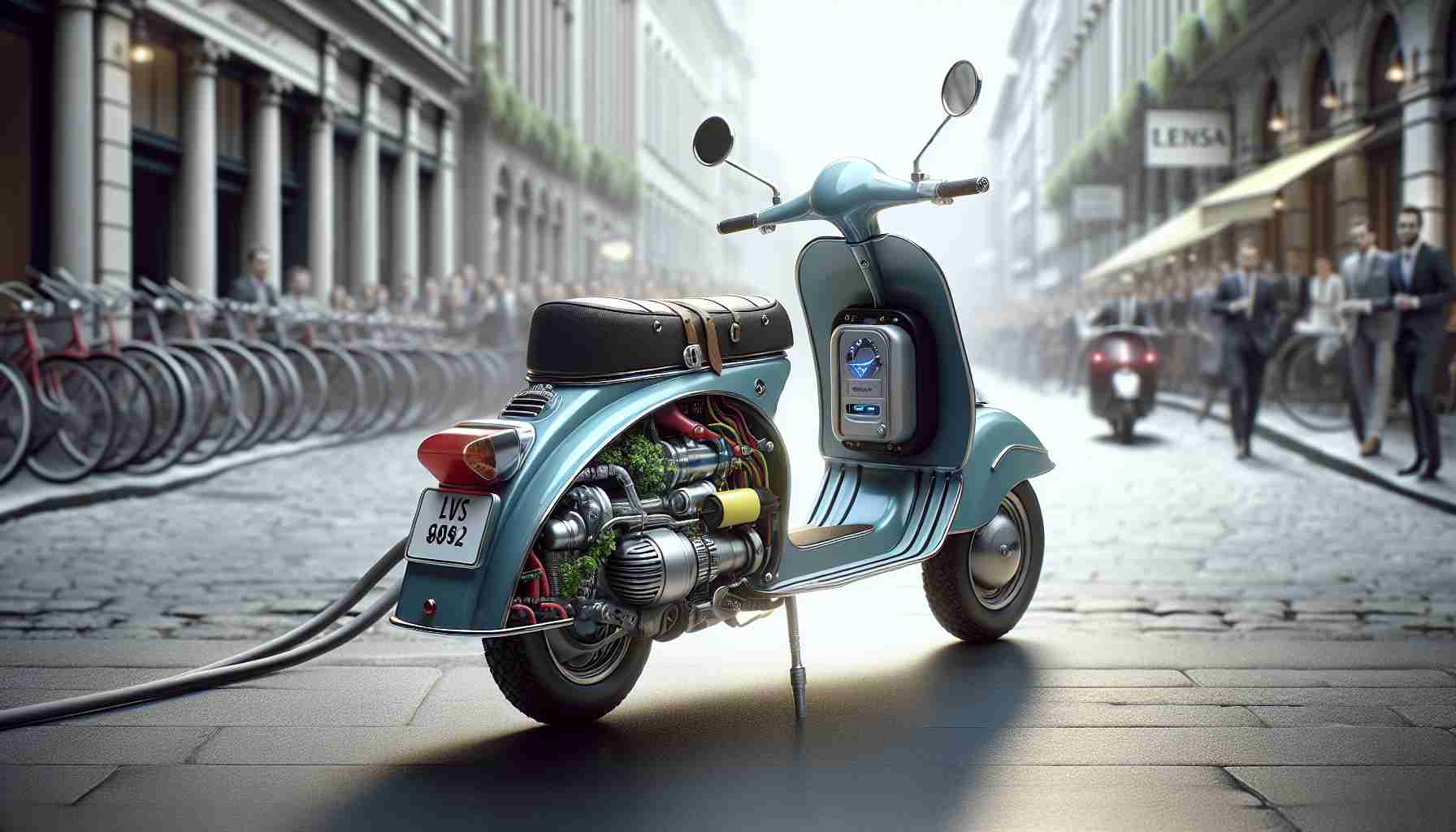 Transform Your Vintage Vespa into an Electric Marvel in Just 4 Hours!