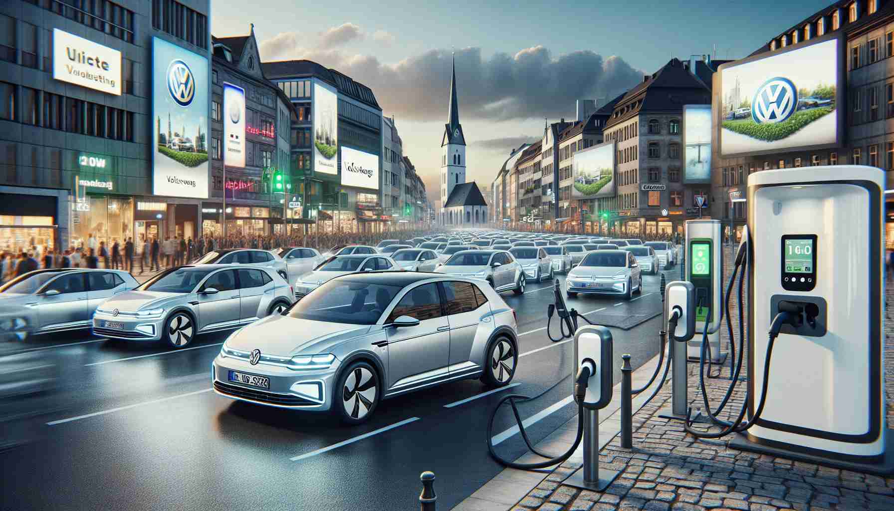 <b>Volkswagen Reigns in Germany as Electric Car Battleground Heats Up</b>