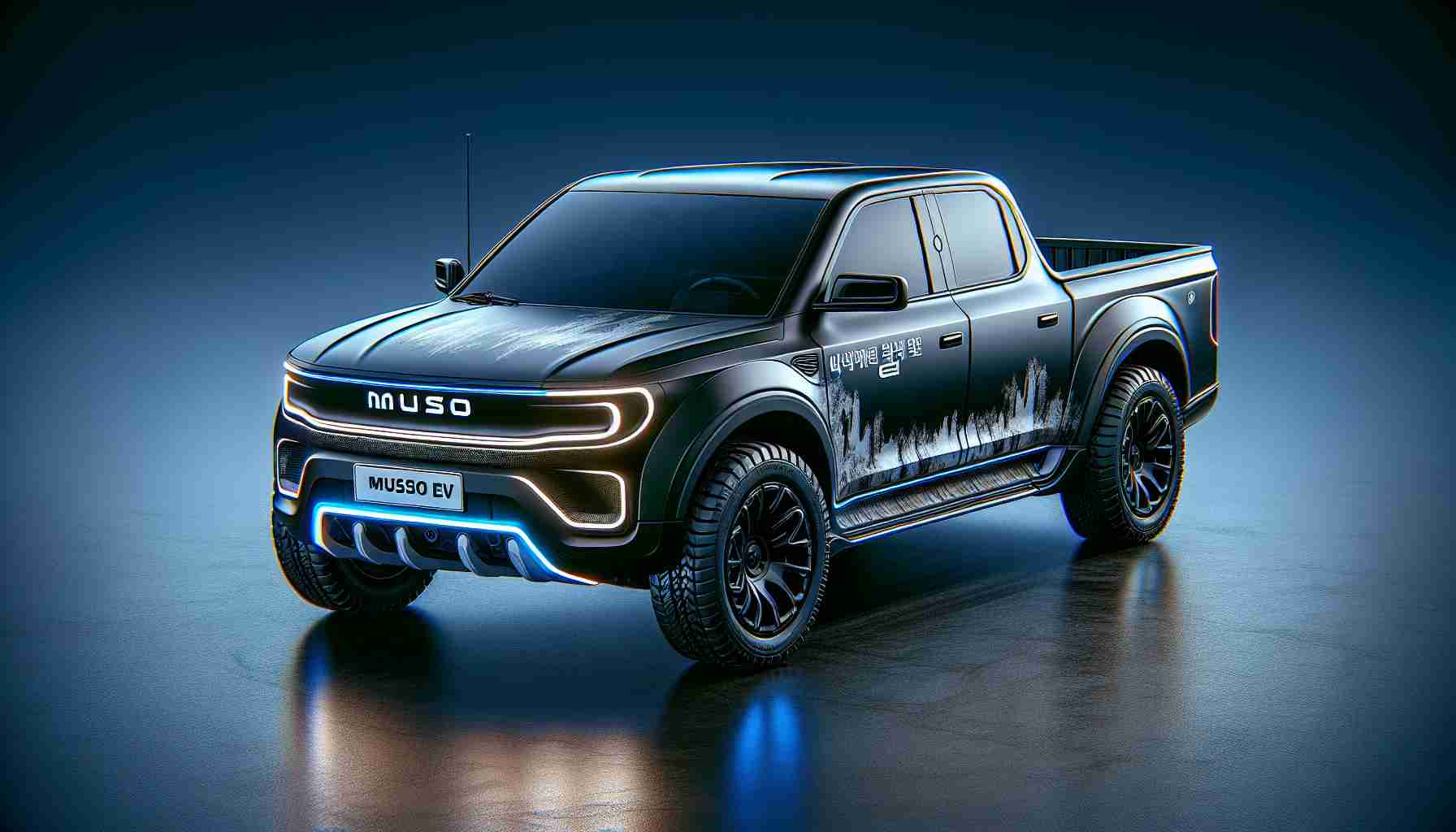 Meet the Musso EV: Korea’s Groundbreaking Electric Pickup Truck with Style and Substance