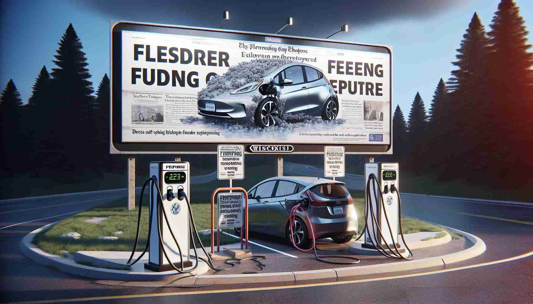 Wisconsin Electric Vehicle Charging Stations Face Uncertain Future as Federal Funding Gets Frozen