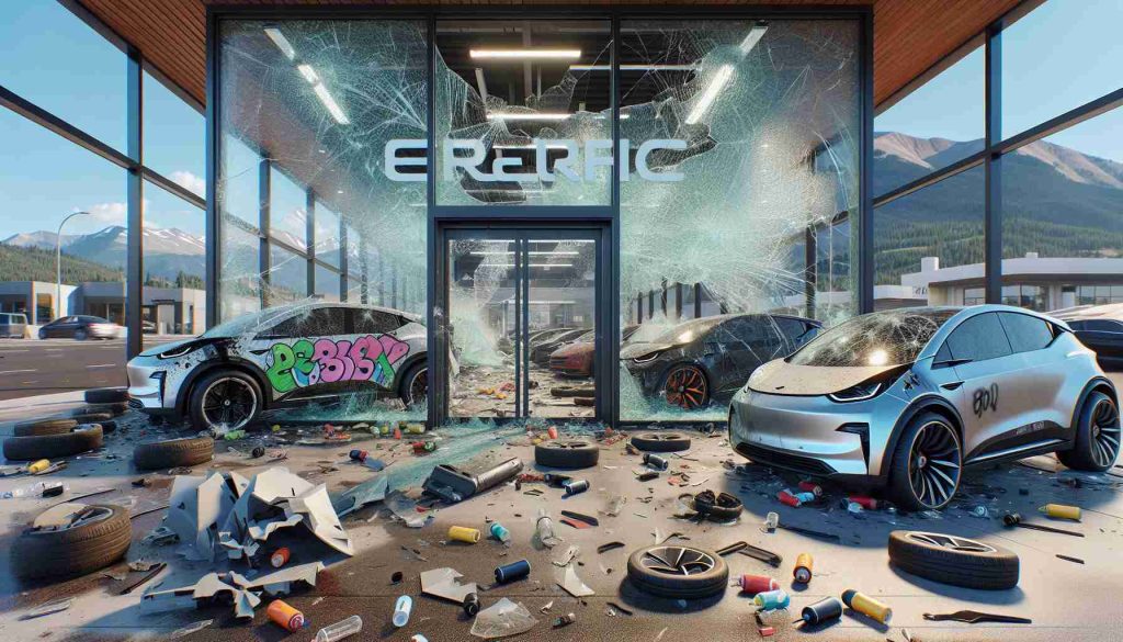 Shocking Vandalism: Colorado Tesla Dealership Under Siege