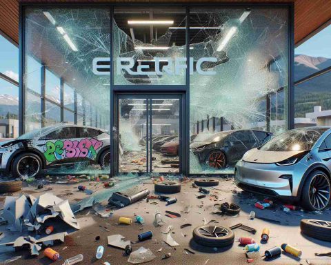 Shocking Vandalism: Colorado Tesla Dealership Under Siege